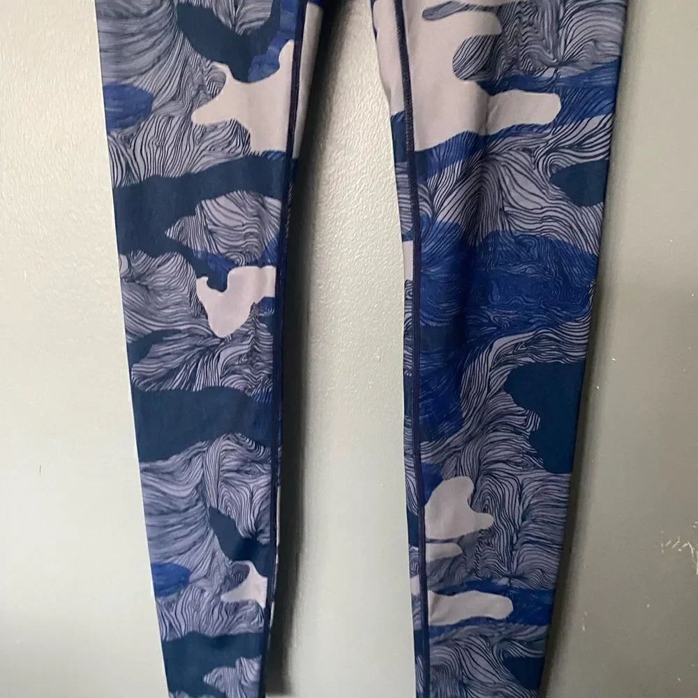 Joy Lab navy/silver print Legging size S - Picture 5 of 6